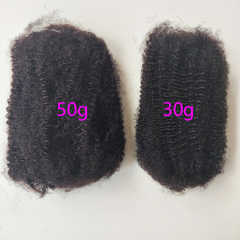 African 4C Hair Crochet Human Weaving Natural Color Fashion