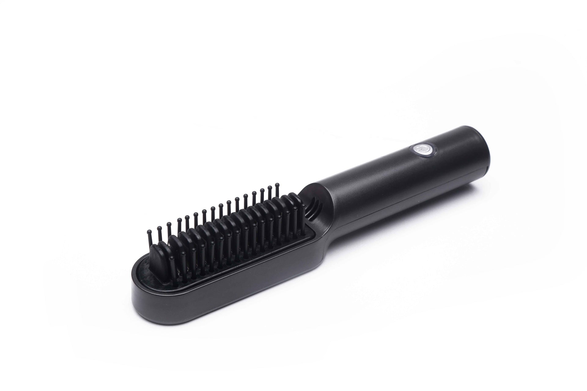 Brosse séchoir à air chaud portable USB rechargeable professionnelle 2 en 1, mini lisseur et boucleur, styler de cheveux