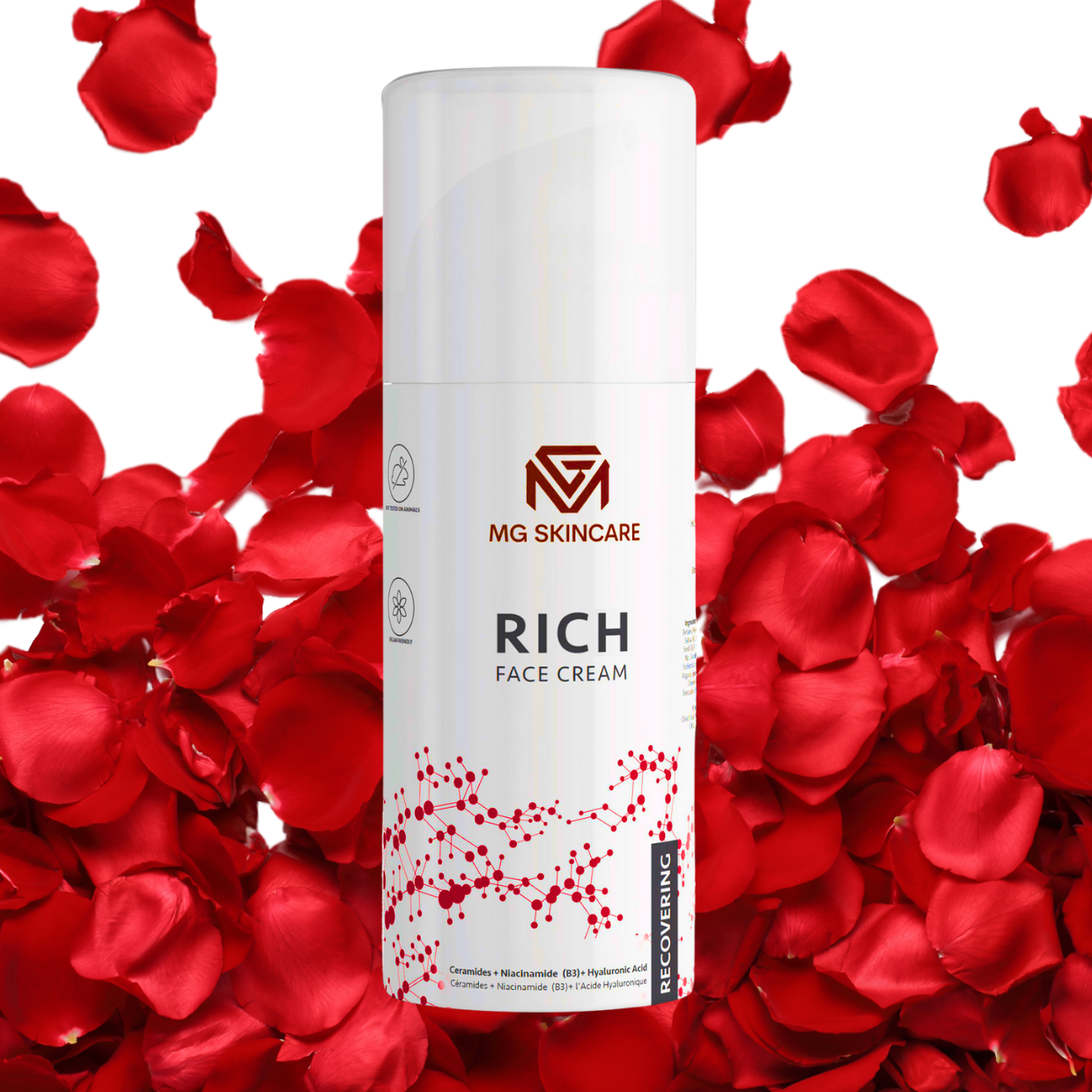 Rich Face Cream with B3 - Niacinamide - Avena Oil &amp; Healing Oils