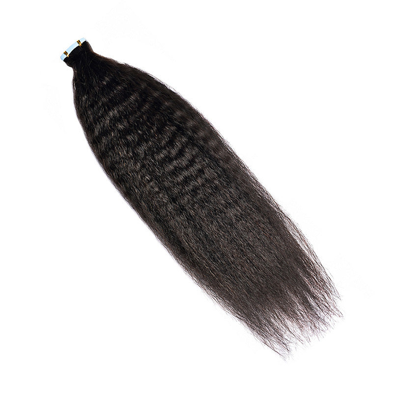 Invisible Seamless Hair Extensions Real Human-hair Hairpieces