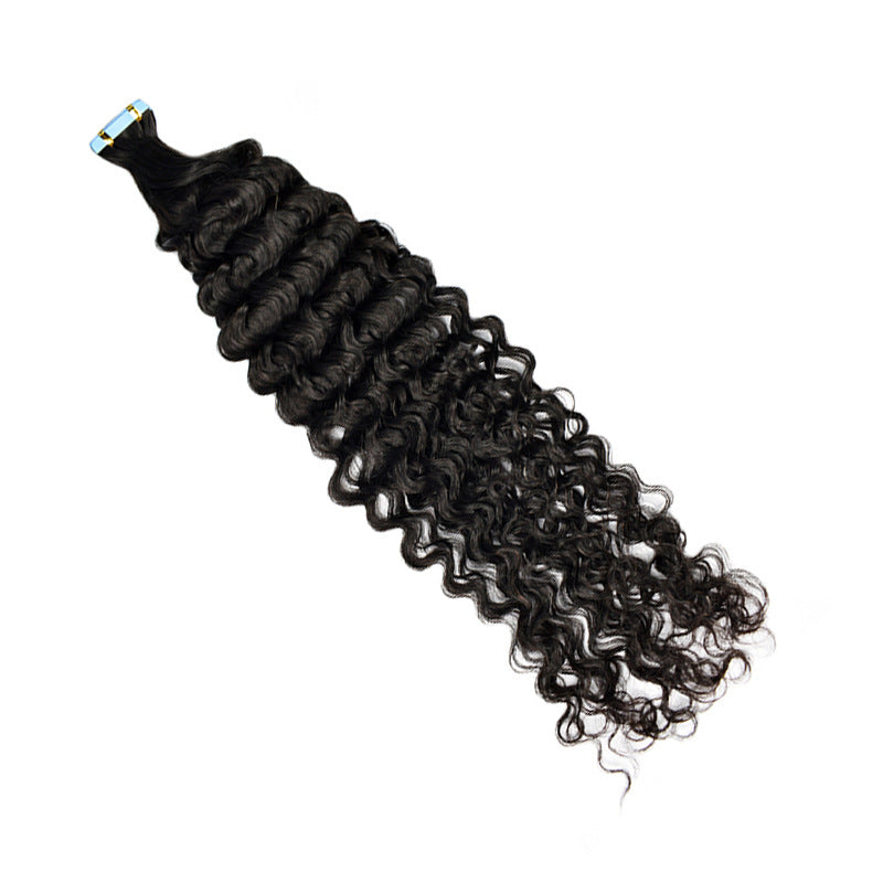 Invisible Seamless Hair Extensions Real Human-hair Hairpieces