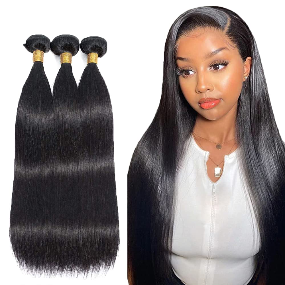 Deep Wave Human Hair for Braiding Human Hair Unprocessed No Weft Bulk Braiding Hair Extensions for Boho Braids #1B Natural Black Color 14 14 Inch 2 Bundles Total 100 g One Pack 