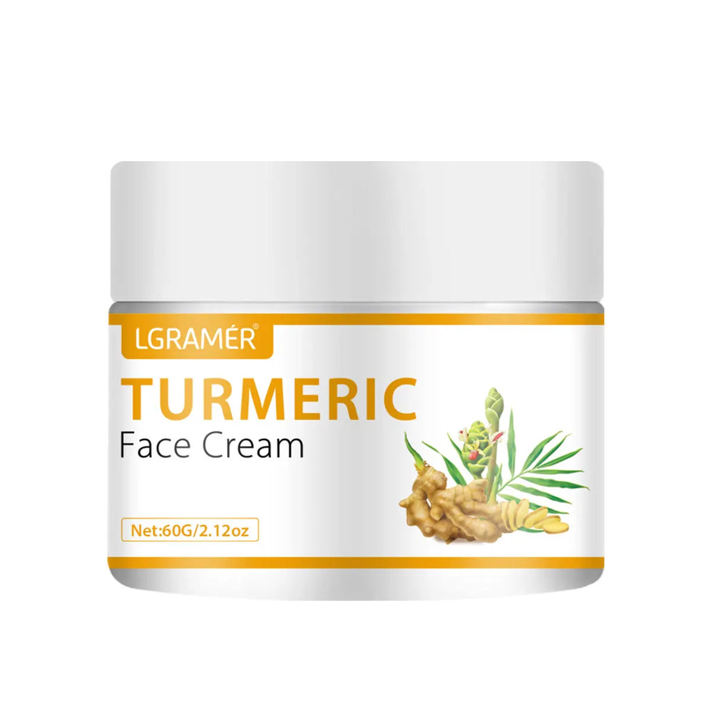 Crème pour le visage au curcuma