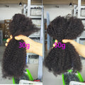 African 4C Hair Crochet Human Weaving Natural Color Fashion